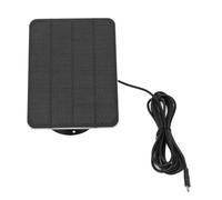 Jonlaki 5W Solar Panel with Power Cable for Home Security Camera - Easy Wall Mount Renewable Energy Solution