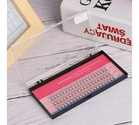 Jonlaki 60pcs Premium 0.07mm Individual False Eyelash Clusters for Professional Use - 12mm Volume Lashes, Ideal for Cosmetic Stores & Lash Artists