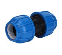 Jonlaki 63mm PE Plastic Straight Pipe Connector Adapter - Pipe Connector Fittings for PPR,PE,and PVC Systems