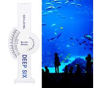 Jonlaki Acrylic Portable Aquaculture High Seawater Salinity Meter for Aquarium and Fish Pond Testing Device