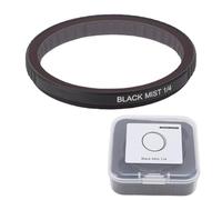 Jonlaki Black Mist Filter, 1/4 HD Coated Optical Glass with Direct Pull Mounting for Action 5 Pro 4, Replacement for Portrait Photography Video