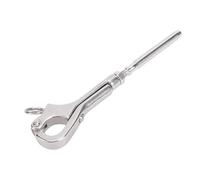 Jonlaki Boat Stainless Steel Hooks, Marine Grade 316 Stainless Steel High Tensile Strength, with 6mm Right Hand Internal Thread Swage Stud, for Safety Barriers Anch