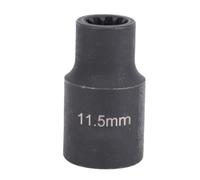 Jonlaki Brake Caliper Socket, High Strength Metal 1/2 Inch Drive Replacement for S4 S5 S6 SQ5, with Excellent Durability for Brake System Repair (11.5mm x 10pt)