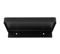 Jonlaki Brushed Stainless Steel Wall Mounted Bathroom Phone Holder Storage Shelf for Toiletries and 185x90mm (Black)