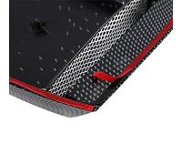 Jonlaki Car Decorative Intake Scoop Bonnet Vent Cover for Hood - Stylish ABS Grill with Self-Adhesive Installation, Multiple Color Options Available (Carbon Fiber Color)