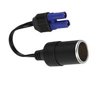 Jonlaki Car EC5 Female to Cigarette Socket Emergency Start Battery Cable Adapter for 12V-24V Vehicles