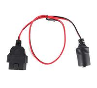 Jonlaki Cigarette Socket Power Adapter for Diagnostic Tools - to Connection, ABS Material,Easy Installation,Compatibility