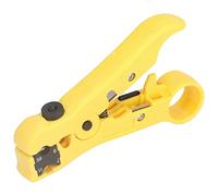 Jonlaki Coaxial Cable Stripper Multi-Function Tool for RG59/6/11/7 UTP/STP Wire with Safe Design and