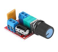 Jonlaki DC Motor Controller PWM Speed Regulation 3-35V 5A with Self-Recovery and Knob