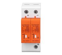 Jonlaki DC Protector with Visual Alarm Window - Modular Design Protective Arrester for 2P 500V Solar Systems