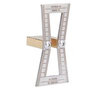 Jonlaki Ergonomic Dovetail Marker Woodworking Scribing with Multiple Slope Sizes for Precise Measurement and Cutting