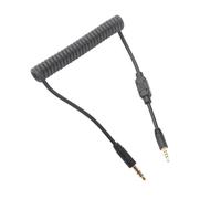 Jonlaki Flash Sync Cable 3.5mm Male to Male Coiled Cord for Camera G, F Series - and Design