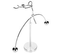 Jonlaki Fun Balance Physics Toy - Educational Desk Decor for Kids, Science Lovers and a Unique (011 Metal Ironman Double Model)