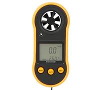 Jonlaki GM818 LCD Digital Anemometer Handheld Wind Speed with Backlight, 5 Units, Temperature Conversion
