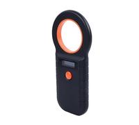 Jonlaki Handheld Animal Microchip Scanner for Efficient Pet ID Reading - Portable with Built-in Rechargeable Battery, Ideal for Dogs, Cats, Cows, and Sheep