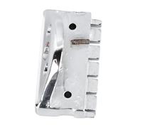 Jonlaki Headless Guitar String Lock for 6-String Electric Guitars - Lightweight and Bridge Locking Nut for Musicians (Silver)