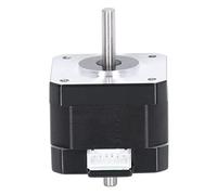 Jonlaki High-Performance 3D Printer Stepper Motor 42 Step Dual Output Shaft .3A 0.3N·m 2 Phase 4 Accessory