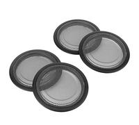 Jonlaki Inner Door Speaker Frame Cover for 3/4 Series GT F30/F31/F34/F35/F32/F33/F36 2013-2019, Red Metal Trim Upgrade (Black)