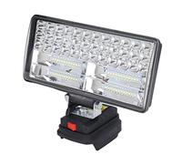 Jonlaki LED Cordless Work Light 6000lm High Brightness Lamp Compatible with BL1430 BL1440 BL1450 and More