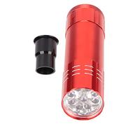 Jonlaki LED Egg Tester Lamp for Hatching Duck Goose Quail Eggs - Portable Candler with Cone Spot Light, Safe for Embryo Development (Red)