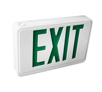 Jonlaki LED Emergency EXIT Sign with 1000mAh Battery - Safe Evacuation Indicator Light for Wall and Ceiling, Ideal for Public Spaces