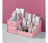 Jonlaki Makeup Storage Box, Extra Large Drawer-Style Organizer for Skincare & Cosmetics, 35.5×22.5×16.5 cm - Ideal for Home & Office Use
