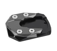 Jonlaki Motorcycle Kickstand Extension Plate for XMAX 125 250 300 - Aluminum Alloy with Enhanced Stability and Secure Support (Gray)