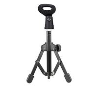 Jonlaki MS-12 Foldable Microphone Tripod Stand with Mic Clamp/Holder for Meetings, Lectures, and Podcasts