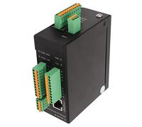 Jonlaki Multi-Channel Analog to Ethernet IO Module DC 9-36V with 8 Channels Digital/Analog Inputs and Outputs for Industrial Automation (4-20mA)