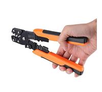 Jonlaki Multi-Functional Wire Cable Stripper Stripping Crimping Pliers - Electrician Hand Tool for RV,RW,BVR,BWB Wire - 65# Manganese Alloy Steel with Comfortable