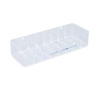 Jonlaki Multifunctional Cable Box - Versatile Plastic Storage for Cords, Jewelry, and Office Supplies - Ideal for a Tidy