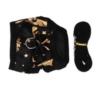 Jonlaki Nylon Harness Leash Soft Vest with Cute Patterns for Pet Bunnies, Ferrets, Kittens, and Guinea Pigs (M)