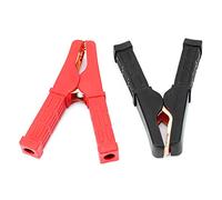 Jonlaki Pair & Red Car Emergency Battery Cables with Clamps - -Duty and Insulated Cables for Vehicles