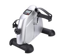 Jonlaki Portable Hand Foot Pedal Trainer Exercise Tool for Gym Indoor - Compact Pedal Exerciser for Ages with for Time，Distance，and Calories