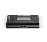 Jonlaki Power Supply Tester, 20/24Pin ATX Psu Tester Computer Power Supply LCD Display Aluminum Alloy Support