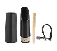 Jonlaki Premium Clarinet Mouthpiece Kit with Ligature, Reed, and Plastic - Essential Accessory for Clear Sound and Performance