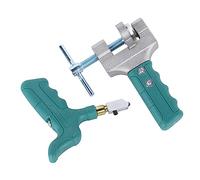 Jonlaki Professional Ergonomic Glass Tile Cutter with Alloy Wheel and Pliers for Precise Ceramic Cutting and Cracking, Portable Handheld Tool