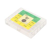 Jonlaki Professional Watch Dial Feet Repair Tool Set - Alloy Flat Head with Organized Storage Box for Amateurs and Experts