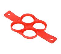 Jonlaki Silicone Non-Stick Egg & Pancake with Handles for Versatile Cooking - DIY Kitchen Baking & Cooking Accessory (Round 2.6in)