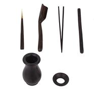 Jonlaki Six-Piece Tea Ceremony Set with Teaspoon, Tea Clamp/Holder, Needle & More for Authentic Kung Fu Experience