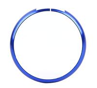 Jonlaki Smart Key Trim Key Fob Ring Aluminum Alloy Decorative Ring for MINI R55 R56 R57 R58 R59 R60 with Anodized Surface Direct Replacement (Dark Blue)
