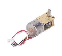 Jonlaki Speed Reduction Motor Copper 15 Stepping Gear Box Motor for Intelligent Robotics and DC5V Applications