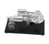 Jonlaki Sterling Engine Model with Colorful LED Light - Educational Toy for Kids, Science and Physics Demonstration