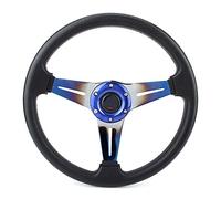 Jonlaki Universal PU Sport Racing Steering Wheel Cover - Premium Quality, Stylish Design & Easy Installation, Fits Any Vehicle