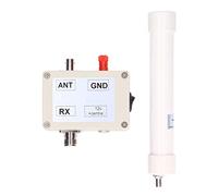 Jonlaki VLF LF HF VHF Active Receive Antenna Kit with SMA Connector and Coaxial Cable 10kHz-30MHz for Indoor/Outdoor Use