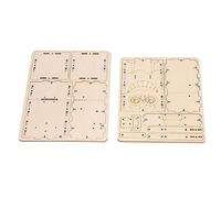 Jonlaki Wooden Coin-Eating Robot for Kids - Engaging Puzzle Teaching Toy with Hinged Connection and Interactive Learning Experience