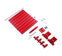 Jonlaki Woodworking Parallel Rail Set for Electric Circular Saws - Aluminum Alloy with Limit Stops