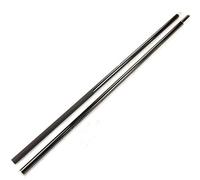 Jonny 8 Ball 57 Inch Black Carbon 2pc SLIM LINE Snooker CUE REST Stick & Head - Easy to transport, can put in a cue case with cue