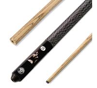Jonny 8 Ball 57" Risque 8 BALL LADY 2 Piece Centre Joint Ash Snooker Pool Cue 9mm Tip 17oz - 20oz