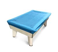 Jonny 8 Ball 6ft Fitted Nylon Snooker Pool Table Cover - For 6 Foot Tables - Red - Protects Against Sunlight, Spills & Dust (Sky Blue)